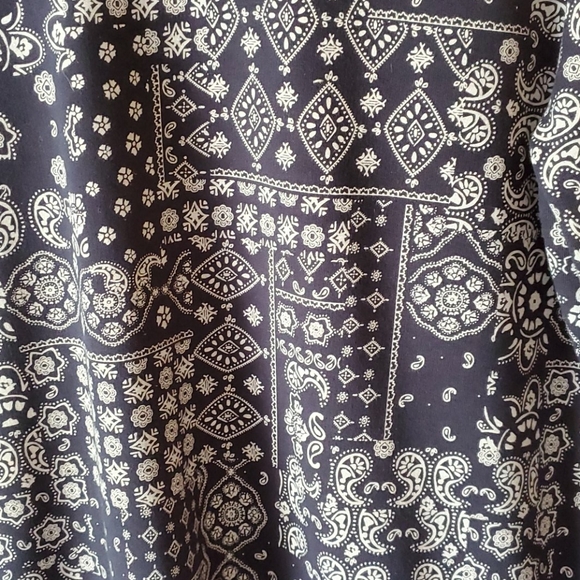 Vintage Lands End sweatshirt large 14/16 blue - Picture 2 of 6